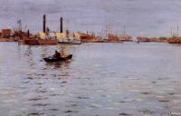 Chase, William Merritt - The East River